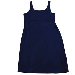 Columbia Sportswear PFG Womens Performance Blue Athletic Sleeveless Dress Large